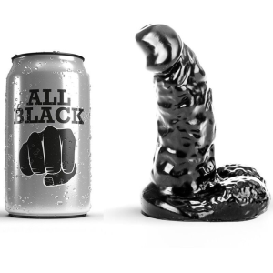 All black - dildo 13 cm