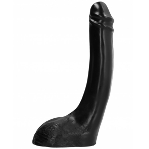 All black - dildo negro 29 cm fisting