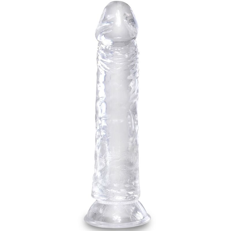 King cock - clear pene realÍstico 19.7 cm transparente