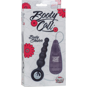 Calexotics - booty call booty shaker vibrador anal negro
