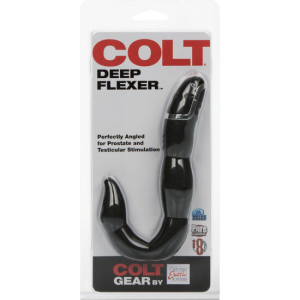 Calexotics - colt deep vibrador anal flexible negro
