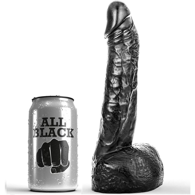 All black - dildo fisting 20 cm