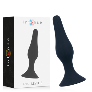 Intense - anal level 3 12.5cm negro