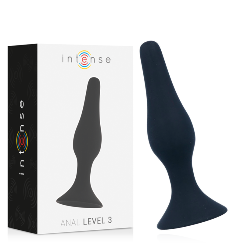 Intense - anal level 3 12.5cm negro