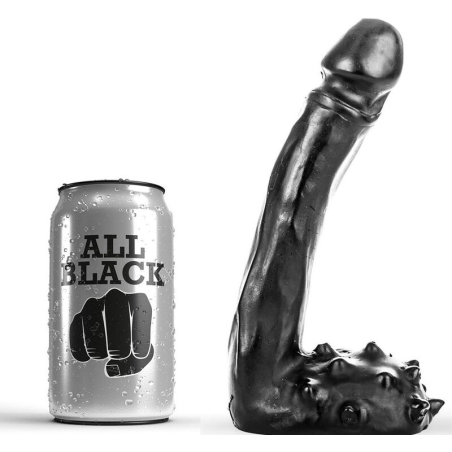 All black - dildo realÍstico 19 cm