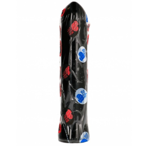 All black - dildo 22 cm