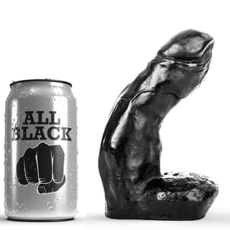 All black - dildo realÍstico 15 cm