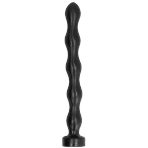 All black - anal beads 41,5 cm
