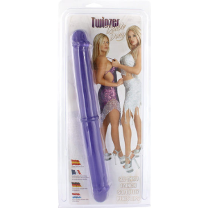 Seven creations - doble pene de 30 cm morado