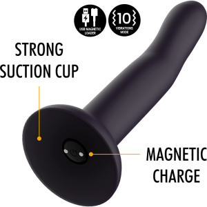 Mythology - duman mystic dildo m - vibrador compatible con watchme wireless technology