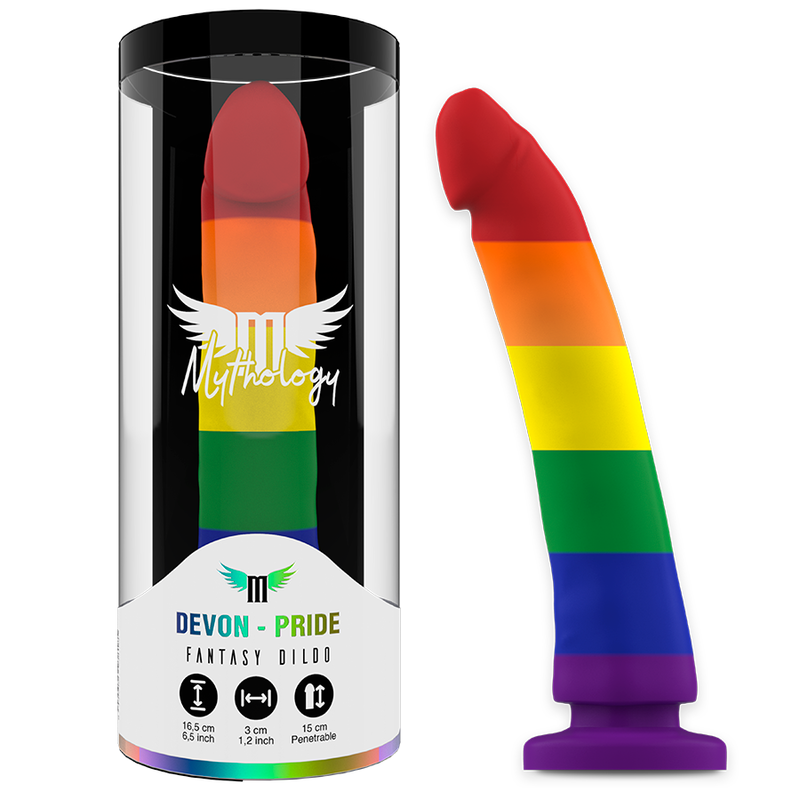 Mythology - devon pride dildo m