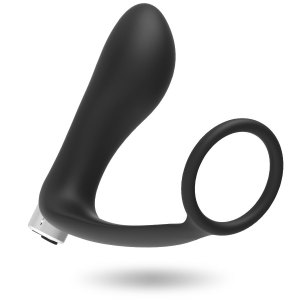 Addicted toys - vibrador prostÁtico recargable model 1 - negro