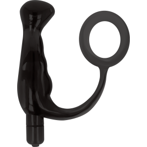 Addicted toys - vibrador prostÁtico negro 10 cm