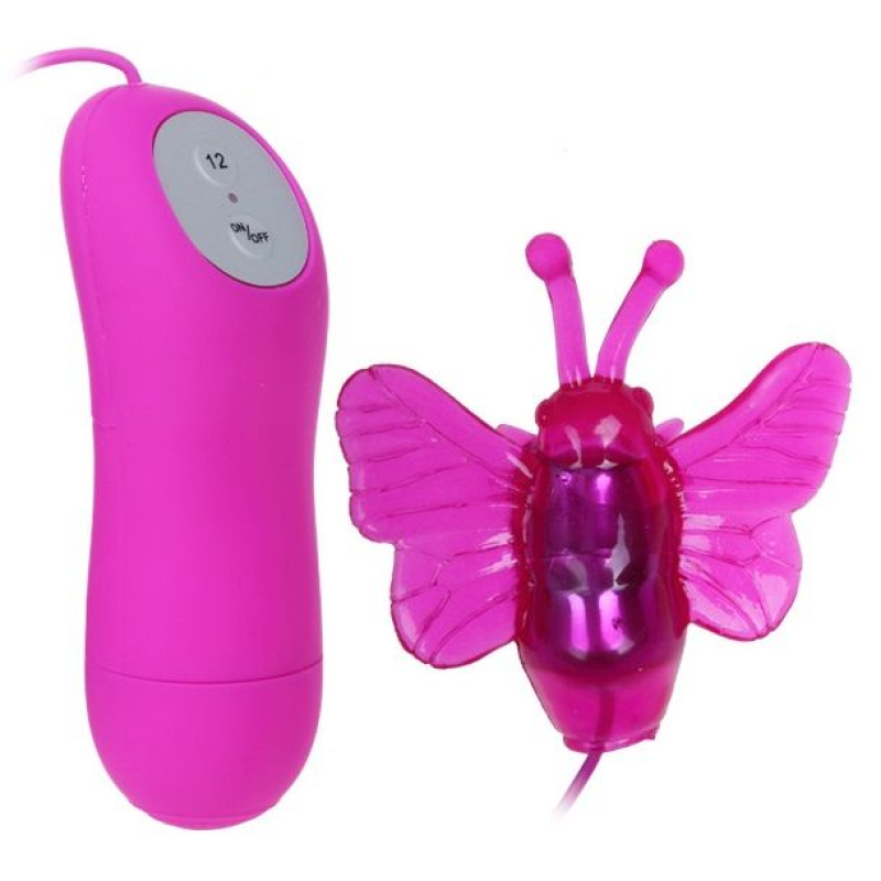 Baile - cute secret mariposa estimuladora vibrador 12v