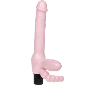 Baile - arnÉs sin cuerda tpr con vibraciÓn y estimulacion anal 25.4 cm