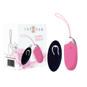 Intense - flippy ii huevo recargable remoto rosa