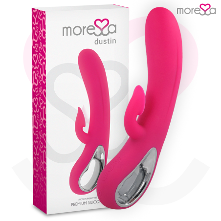 Moressa - dustin succionador clitorial y potente vibraciÓn premium silicone recargable