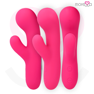Moressa - jerry clip vibrador punto g y clitoris premium silicone recargable