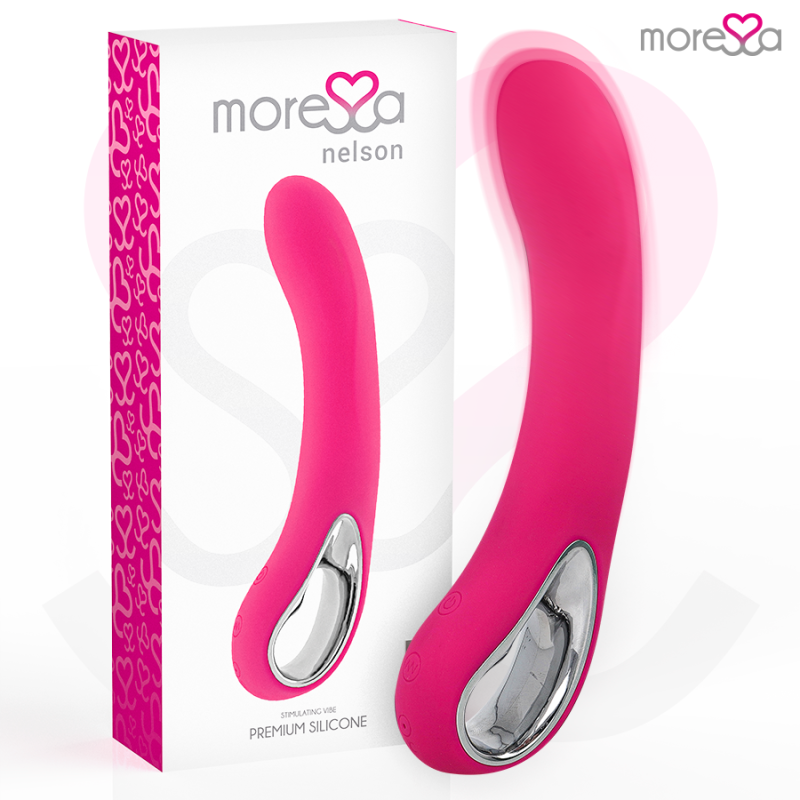 Moressa - nelson masajeador punto g premium silicone recargable