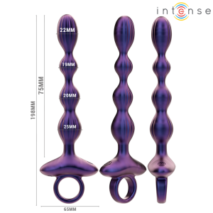 Intense - jackie plug anal vibrador modelo 1 control remoto