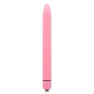 Glossy - slim vibrador rosa