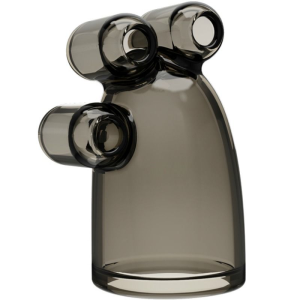 Baile - funda vibradora vibrating crystal cap ii