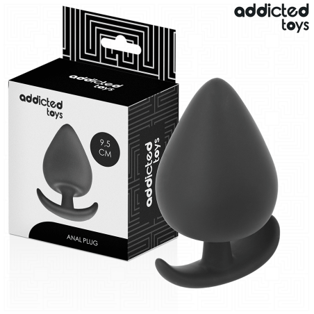 Addicted toys - plug anal silicona talla xl 9.5 cm