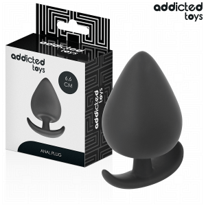 Addicted toys - plug anal silicona talla m 6,6 cm