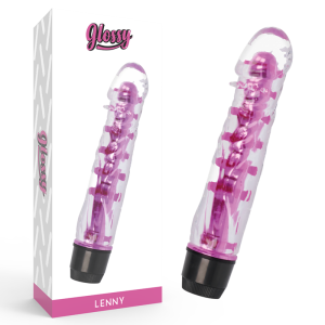 Glossy - lenny vibrador rosa