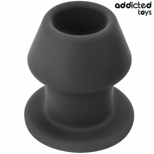 Addicted toys - plug anal hueco extrem silicona talla s 7,5 cm