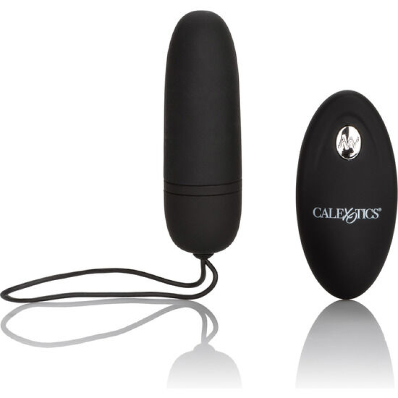 Calexotics - huevo vibrador de silicona con mando negro