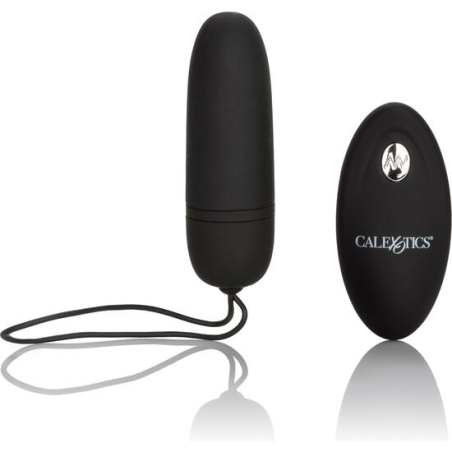 Calexotics - huevo vibrador de silicona con mando negro