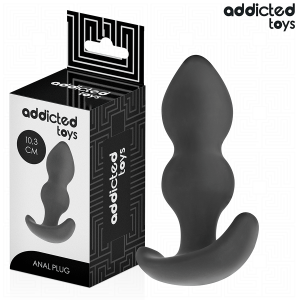 Addicted toys - plug anal silicona talla s 10,3 cm