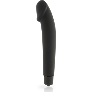 Dolce vita - realistic vibrador silicona negro