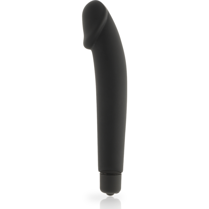 Dolce vita - realistic vibrador silicona negro