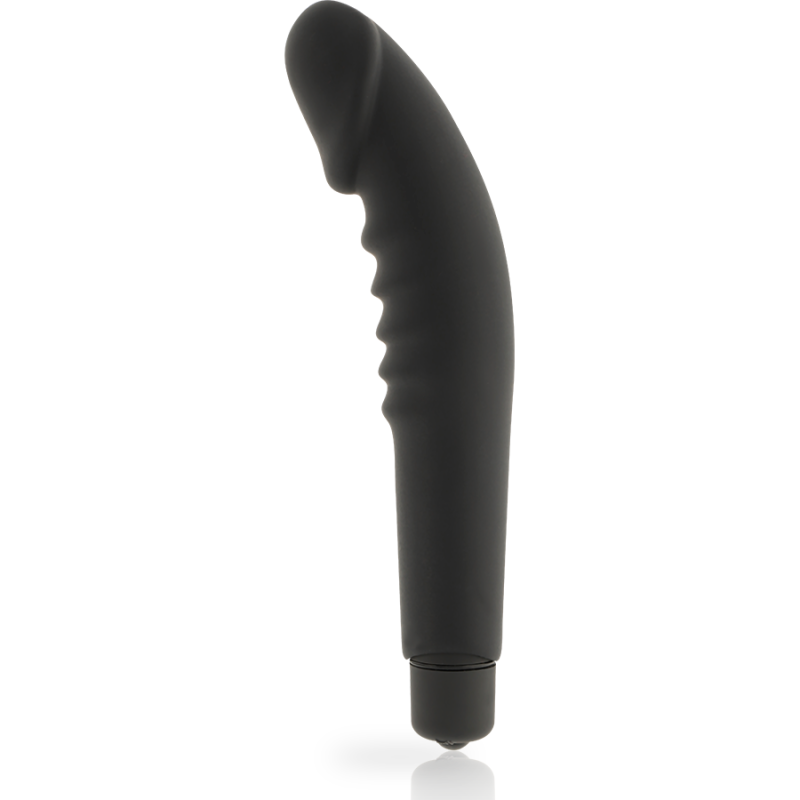 Dolce vita - realistic pleasure vibrador silicona negro