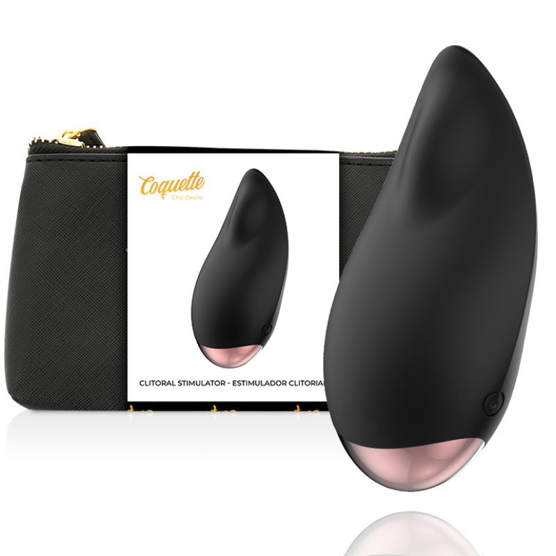 Coquette chic desire - estimulador clÍtoris negro / gold gota