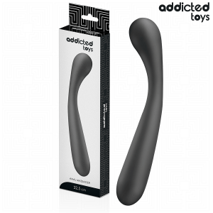 Addicted toys - masajeador anal doble silicona 22,5 cm