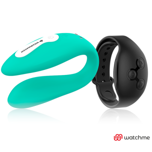 Wearwatch - vibrador dual technology watchme aguamarina / azabache