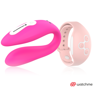 Wearwatch - vibrador dual technology watchme fucsia / rosa