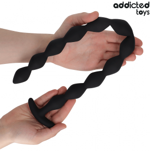 Addicted toys - rosario anal 27 cm extra largo silicona