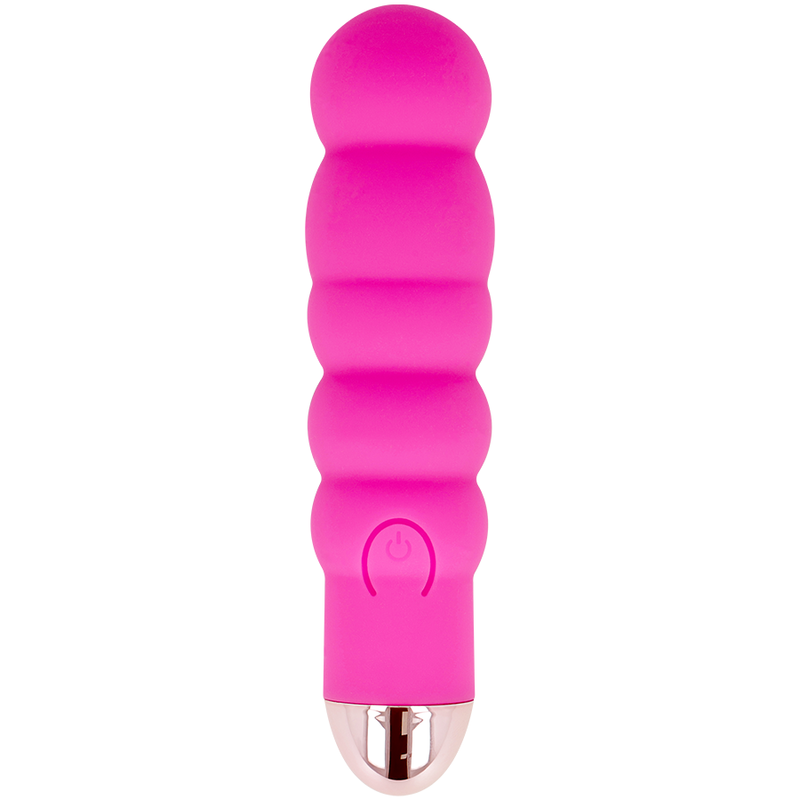 Dolce vita - vibrador recargable six rosa 7 velocidades