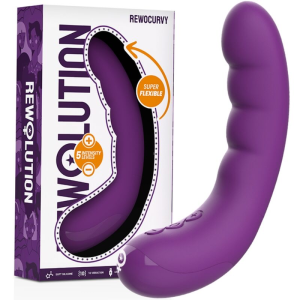 Rewolution - rewocurvy vibrador flexible recargable