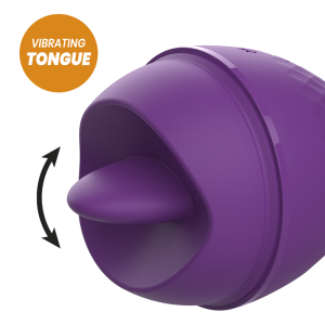 Rewolution - rewolingo vibrador con lengua