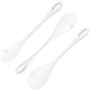 Satisfyer - yoni power 1 kit de entrenamiento blanco
