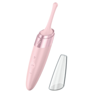 Satisfyer - twirling delight estimulador clitoris rosa