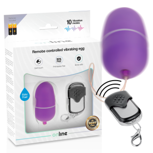 Online - huevo vibrador control remoto m lila