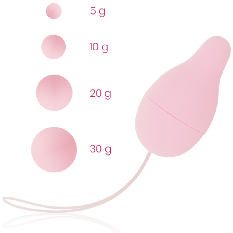 Ohmama - desarrollador suelo pelvico kegel sistema de pesos