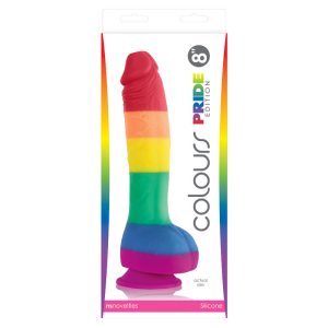 Pride - dildo bandera lgbt 19 cm