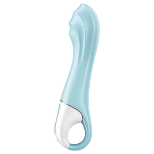 Satisfyer - air pump vibrator 5+ vibrador punto g inflable app azul